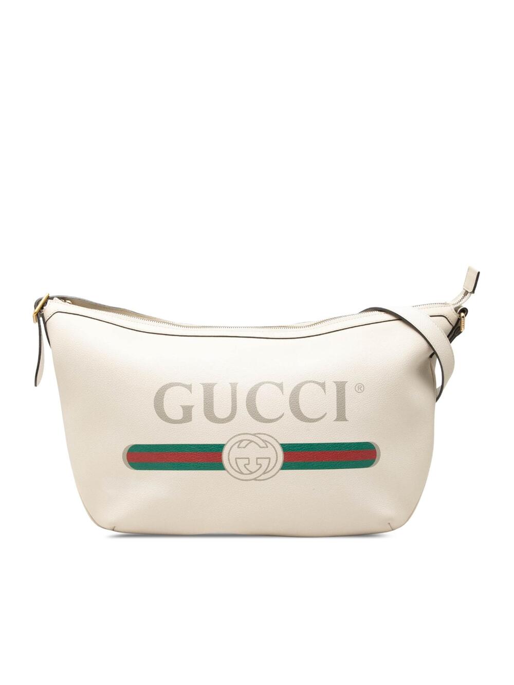 Gucci Grained Calfskin Logo Half Moon #359042G57B